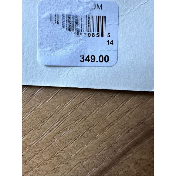 NWT Lewit Dress Size 14 White Wedding Bridal Women's V-Neck Flowy Boho - Picture 9 of 12